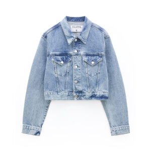 Men's Classic Denim Jacket-Motorcycle Edition