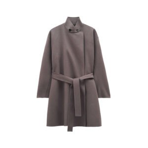Oversized Wool Wrap Coat Jacket Calvin Klein