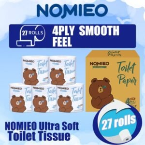 NOMIEO 4 Ply SOFT Toilet Paper Individually Wrap